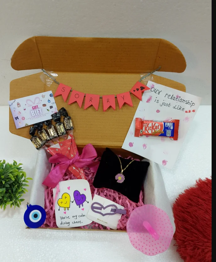 Cute Apology Gift Hamper | Thoughtful Surprise Box
