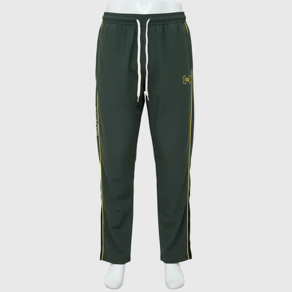 Under Armour Men's Olive Green Track Pants