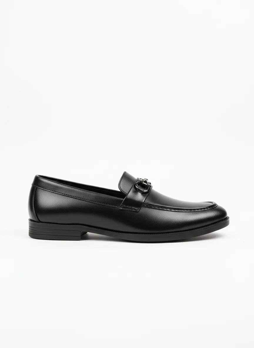 leather horsebit loafer.