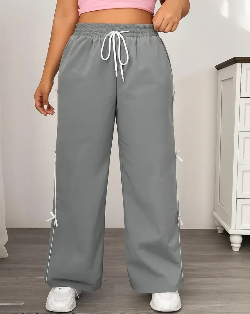 Plain Regular Fit Ladies Trouser
