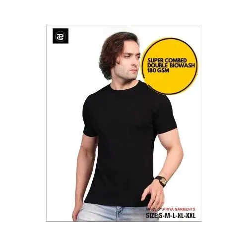 Lycra Round Sports Full Sleeve T Shirt, Plain