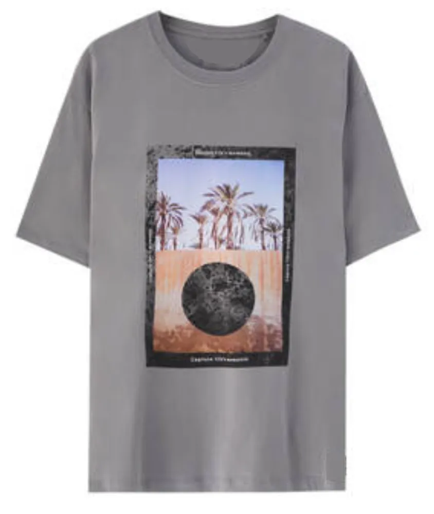 Plain Addiz Popcorn Polo Neck T-shirt For Men