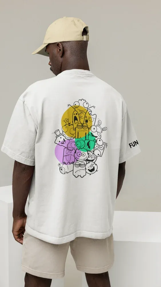 Plain Addiz Popcorn Polo Neck T-shirt For Men