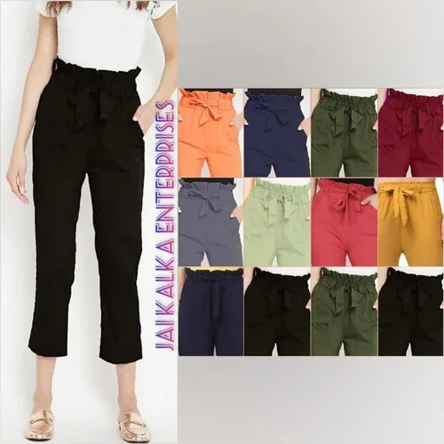 Girls fit trouser, Hosiery, Pleated Pants