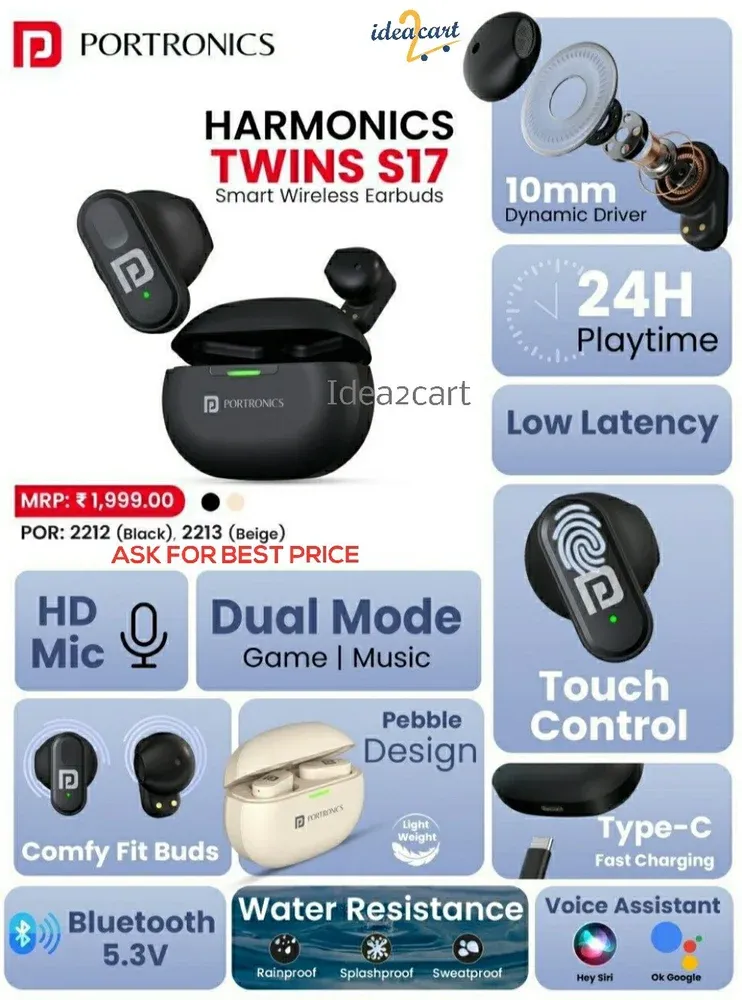 Wireless Earbuds, Mobile, Model Name/Number: Ultrapods