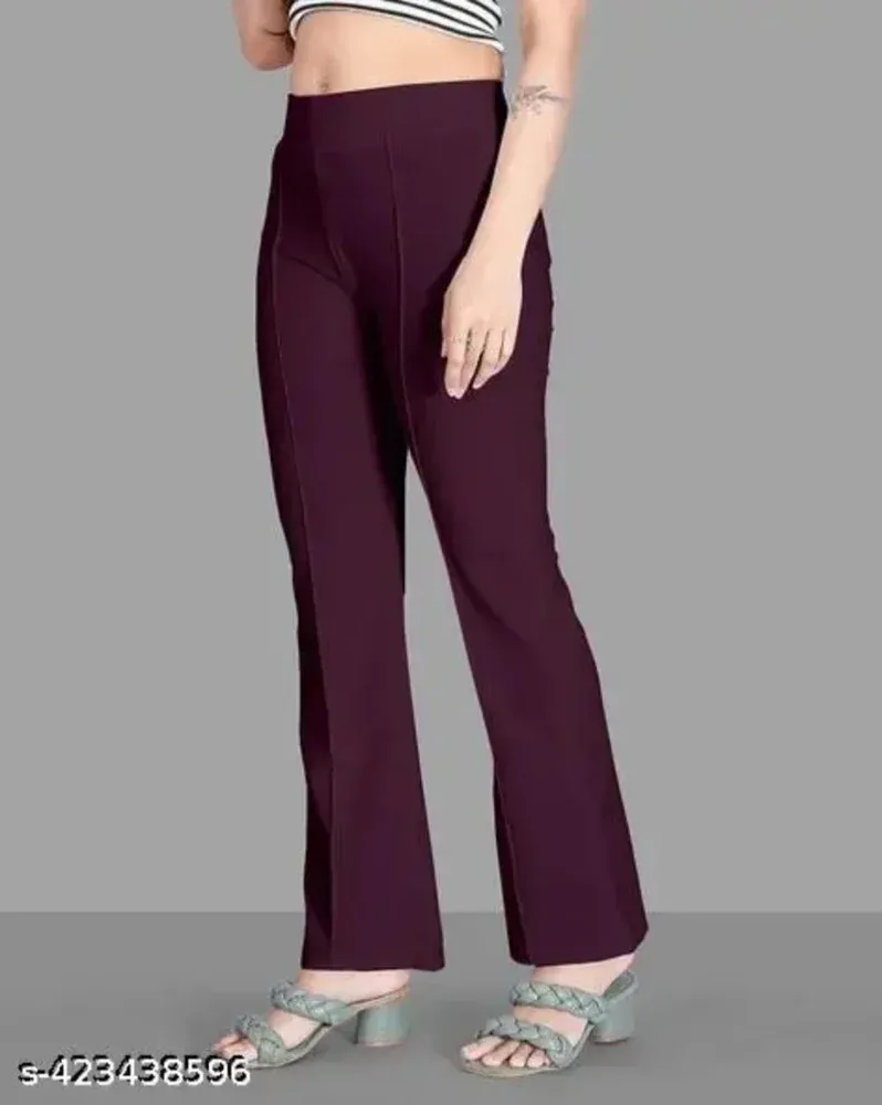 Straight Trouser, Cotton