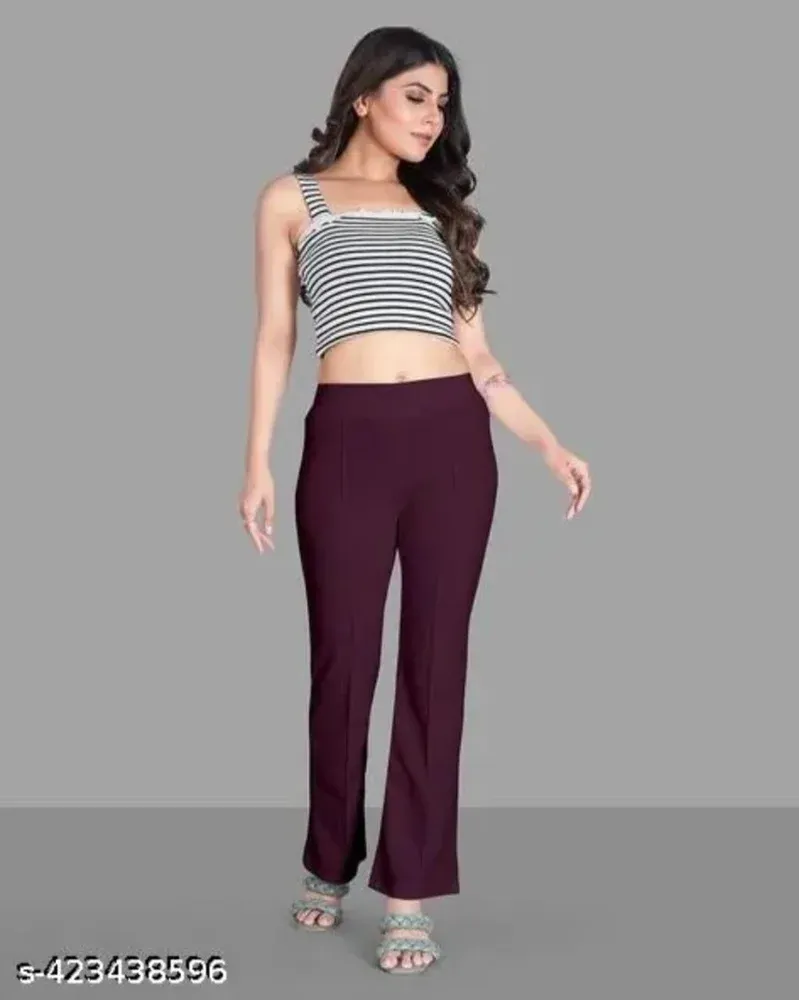 Straight Trouser, Cotton