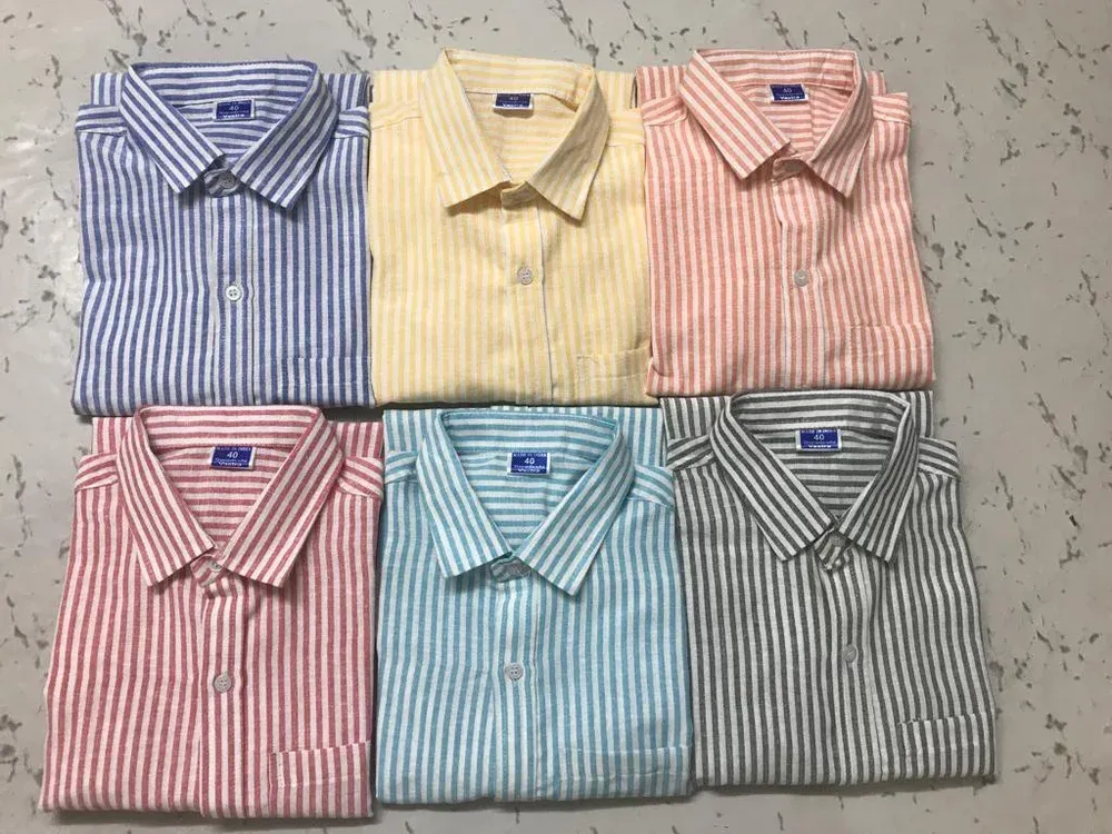 Cotton Men Casual Shirt