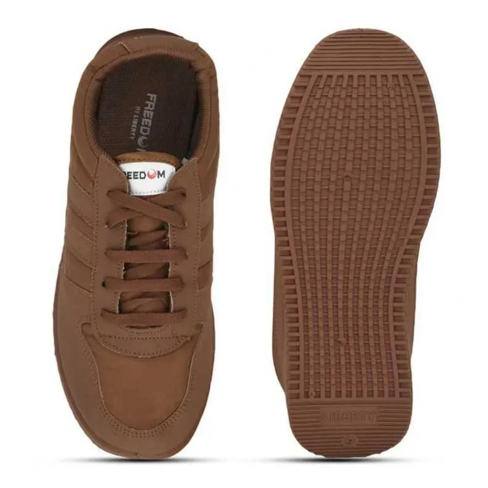 Men Liberty Freedom Brown Sports Shoes, 11