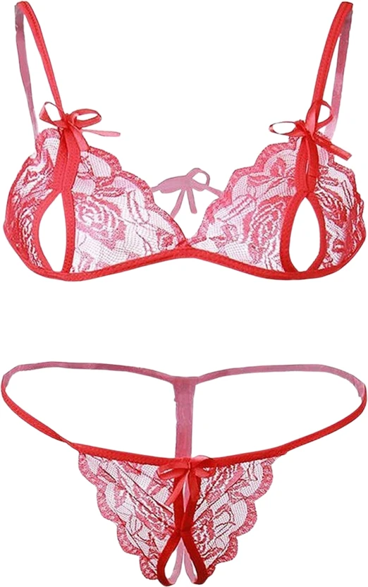 Unitrust Net Bra Panty Set Combo babydoll lingerie set sexy for honeymoon Lingerie Set