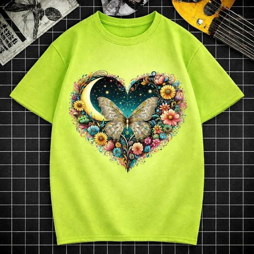 ckgarments Printed Women Round Neck Dark Green T-Shirt