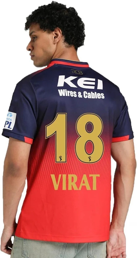 dhaari by unique creation Typography Men V Neck Red T-Shirt