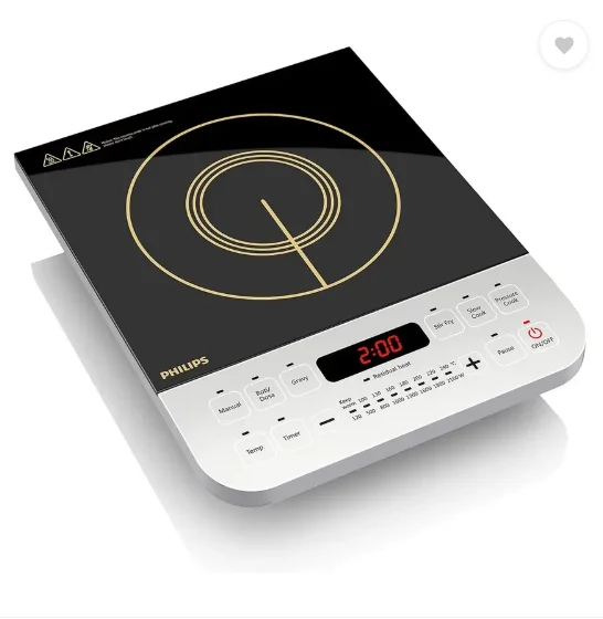 PHILIPS 2100 W Induction Cooktop Push Button