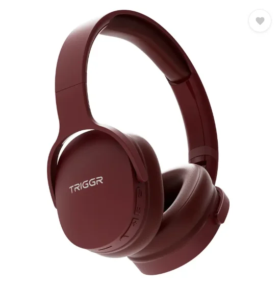 TRIGGR Trinity 2 with Dual Pairing, ENC, Fast Charge, 50H Battery, Rubber Finish, v5.3 Bluetooth