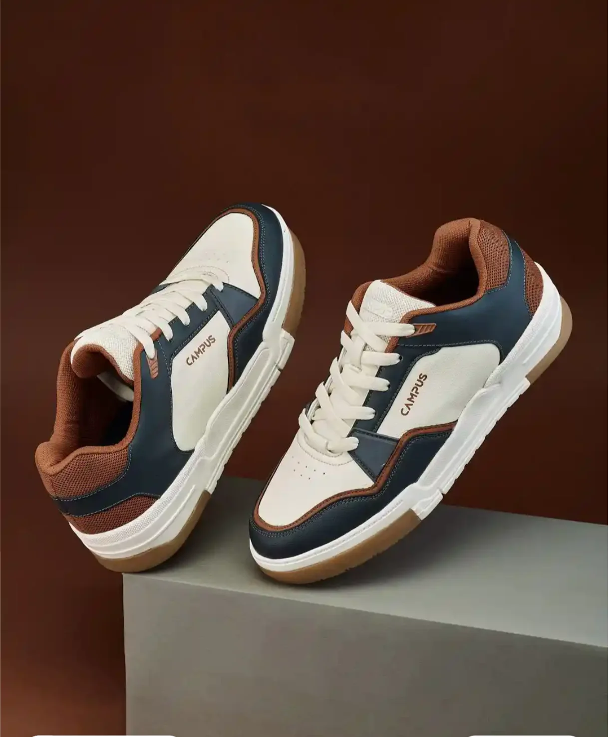 Campus Men OG-32 Colourblocked PU Sneakers
