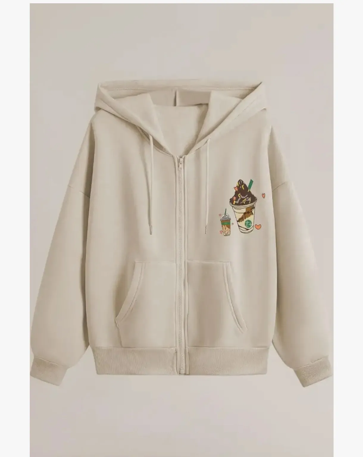 Tagas Women's Solid Zipper Hooded Sweatshirt|Zip Up (Hoodie) for Womens|